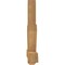 Ekena Millwork Kennewick Rough Sawn Timber Gable Bracket, Western Red Cedar, 48"W x 30"H x 4"D x 4"F, 15/12 Pitch GBW048X30X0404KEN00RWR - alternate 2